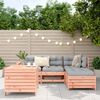 vidaXL Salon de jardin 5 pcs bois massif sapin de douglas