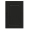vidaXL Armoire murale de cuisine Kalmar noir bois d'ing&eacute;nierie