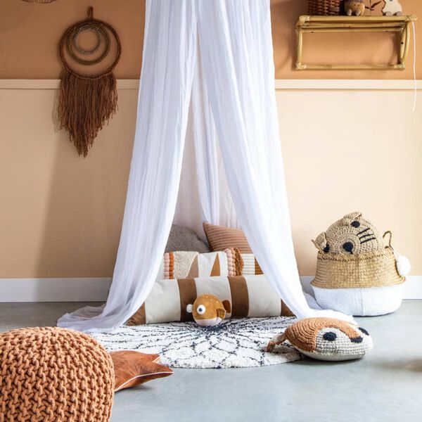 KidsDepot Coussin pour enfants Cat 38 cm Coton