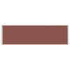 vidaXL Auvent lat&eacute;ral r&eacute;tractable de patio 180x600 cm Marron