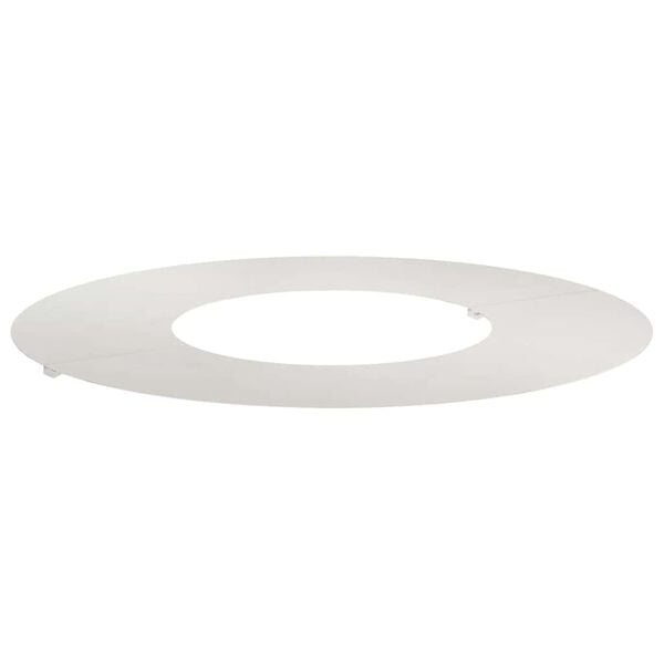 vidaXL adapté pour anneau d'arbre plat Argent Ø30 / 60 cm