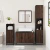 vidaXL Armoire de lavabo de salle de bain ch&ecirc;ne marron 90x33x60 cm