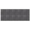 vidaXL Carreaux de terrasse 10pcs D&eacute;lavage gris 30x30 cm Acacia solide
