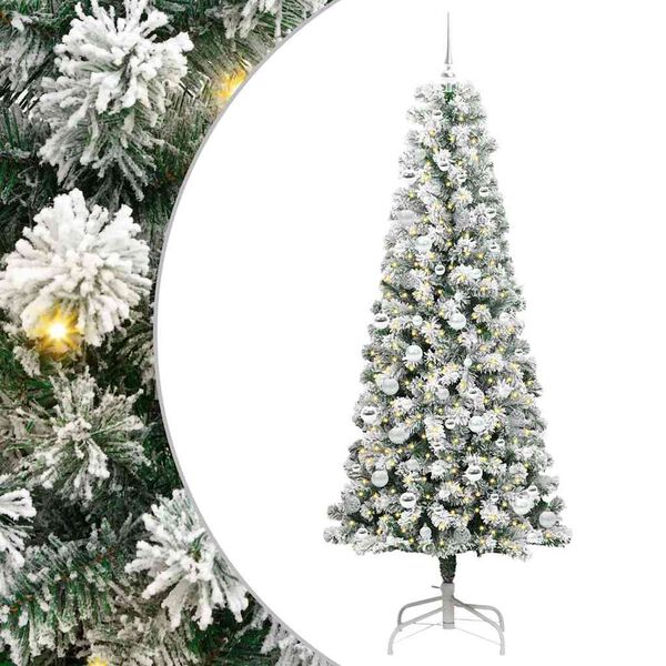 vidaXL Sapin de No&euml;l Artificiel &agrave; Branches Articul&eacute;es 210 cm