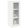 vidaXL Armoire suspendue Blanc 40 x 31 x 100 cm Bois d'ing&eacute;nierie