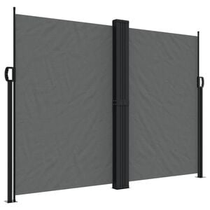 vidaXL Auvent lat&eacute;ral r&eacute;tractable anthracite 180x1000 cm