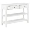 vidaXL Buffet Blanc 110x35x80 cm MDF