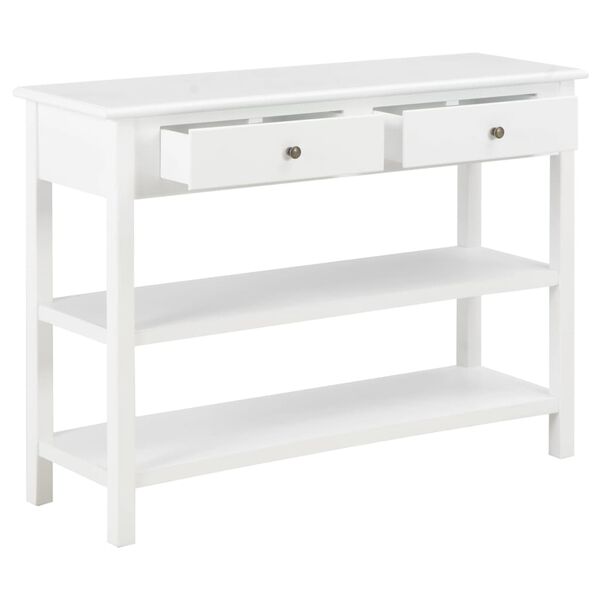 vidaXL Buffet Blanc 110x35x80 cm MDF