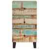 vidaXL Buffet avec 3 tiroirs 40x33,5x75 cm bois massif de récupération