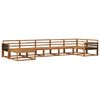 vidaXL Ensemble de canap&eacute;s d'ext&eacute;rieur 7 pcs Naturel