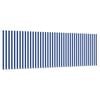 vidaXL Auvent R&eacute;tractable Bleu et Blanc 400 x 200 cm