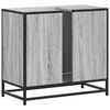 vidaXL Armoire de lavabo de salle de bain sonoma gris 65x33x60 cm