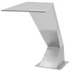 vidaXL Fontaine d'&eacute;tang Acier inoxydable 64 x 30 x 52 cm Argent&eacute;