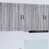vidaXL Armoire de cuisine Kalmar Gris Sonoma 80 x 31 x 80 cm