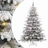 vidaXL Sapin de No&euml;l Artificiel &agrave; Branches Articul&eacute;es Blanc 210 cm