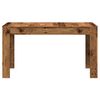 vidaXL Table &agrave; manger vieux bois 140x74,5x76 cm bois d'ing&eacute;nierie