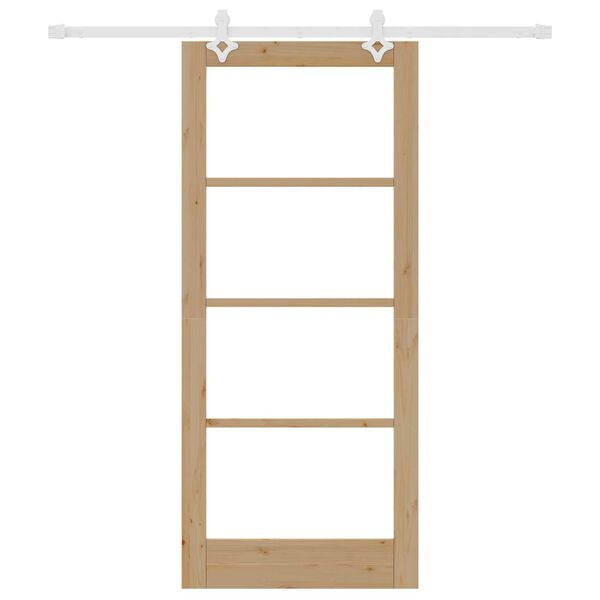 vidaXL Porte coulissante Naturel 86 x 198,5 cm