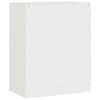 vidaXL Buffet blanc 67x39x83 cm acier