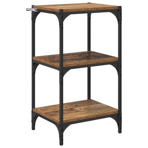 vidaXL Biblioth&egrave;que Bois ancien 40 x 33 x 70,5 cm