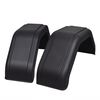 vidaXL Garde-boue 2 pcs pour roues de remorque 220 x 760 mm