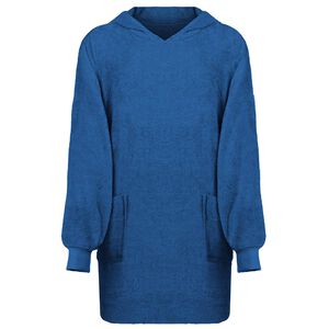 vidaXL Sweat &agrave; capuche couverture KINN Bleu marine L Coton