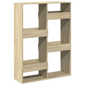 vidaXL Biblioth&egrave;que ch&ecirc;ne sonoma 100x33x135 cm bois d'ing&eacute;nierie