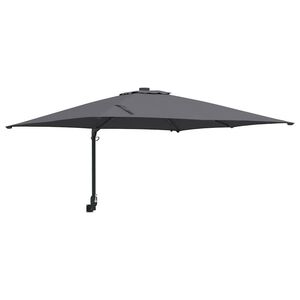 vidaXL Parasol de jardin Anthracite 248,5 x 247,5 x 160 cm