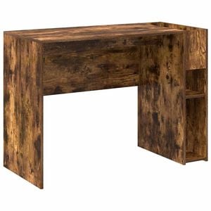 vidaXL Bureau Ch&ecirc;ne fum&eacute; 109 x 50 x 78 cm Bois d'ing&eacute;nierie
