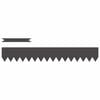vidaXL Bordure de Pelouse 50 pc 100 x 0,05 x 15 cm Noir