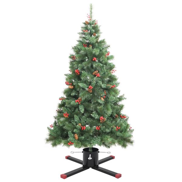 vidaXL Support de sapin de No&euml;l noir 61x61x15,5 cm