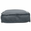 vidaXL Coussin Anthracite 60 x 40 x 8 cm Tissu Oxford