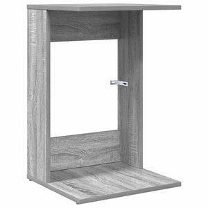 vidaXL Table d'appoint Gris Sonoma 40 x 38 x 62,5 cm Bois d'ing&eacute;nierie
