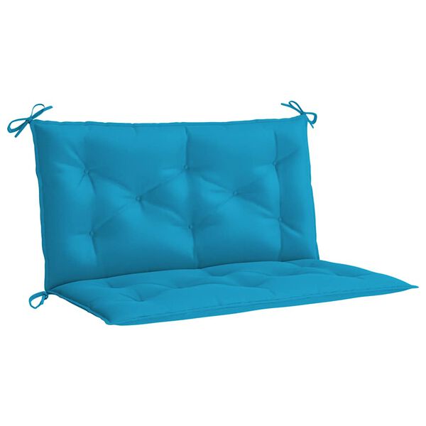 vidaXL Coussin de banc de jardin bleu clair tissu oxford