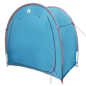 vidaXL Tente de rangement pour v&eacute;los avec toit Bleu 210 x 90 x 174 cm