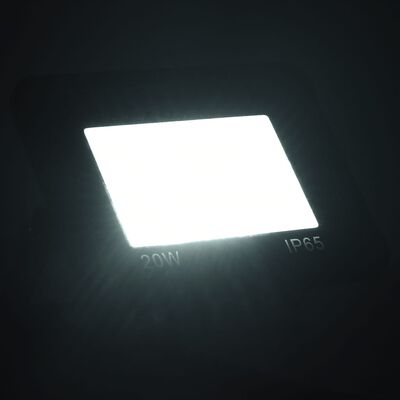 vidaXL Projecteur à LED 20 W Blanc froid