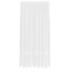 vidaXL Rideau en Dentelle avec des rideaux Blanc 260x200cm Polyester
