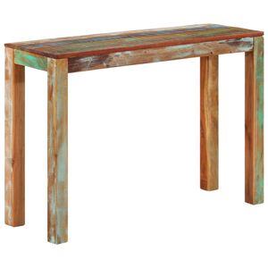 vidaXL Table console 110x35x76 cm Bois de r&eacute;cup&eacute;ration massif