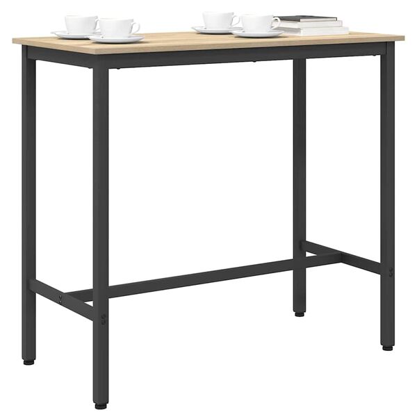 vidaXL table Ch&ecirc;ne Sonoma 100 x 50 x 90,5 cm