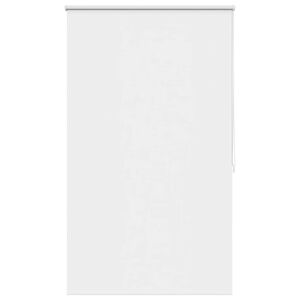 vidaXL Store enrouleur occultant 104,4 x 175 cm, largeur du tissu 100 cm, blanc
