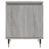 vidaXL Table de chevet sonoma gris 40x30x50 cm bois d'ingénierie