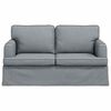 vidaXL Canap&eacute; Gris clair 144 x 80 x 85 cm tissu