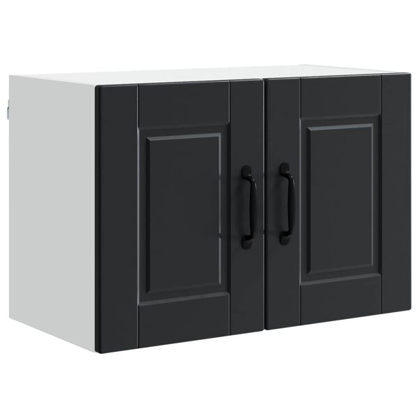 vidaXL Armoire de cuisine Noir 60 x 31 x 40 cm Bois d'ing&eacute;nierie