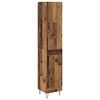 vidaXL Haut Armoire Bois Ancien 34,5 x 34 x 90 cm Bois d'ing&eacute;nierie