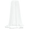 vidaXL Moustiquaire pour parasol 220 maille blanc &Phi;300x230 cm