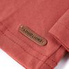 T-shirt enfants à manches longues henné 140