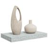 vidaXL &Eacute;tag&egrave;re murale flottante gris b&eacute;ton 40x23x3,8 cm MDF