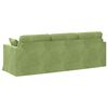 vidaXL Canap&eacute; Vert clair 228 x 78 x 80 cm Velours