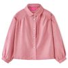 Chemisier enfants &agrave; manches lanterne rose vieux 116