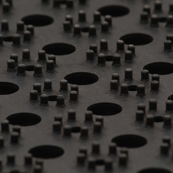 vidaXL Paillasson rectangulaire 60x80 cm caoutchouc