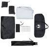 vidaXL Tente de camping cabine 4 personnes tissu occultant imperm&eacute;able